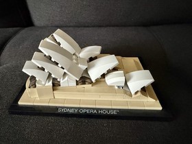 LEGO Architecture Sydney Opera House 21012 Complete w/ Manual (NO BOX) (RETIRED)