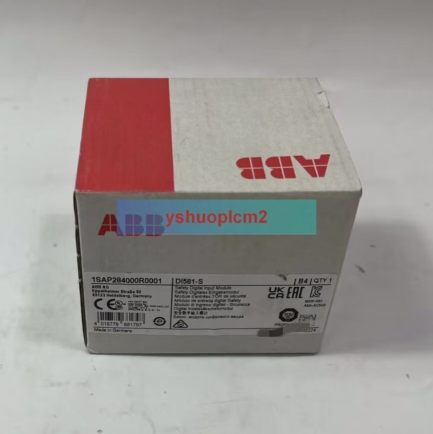 1pc ABB DI581-S Digital input module 1SAP284000R0001 Fast Free delivery
