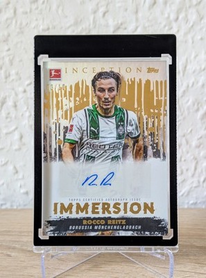 Rocco Reitz 3/10 Topps Inception Bundesliga 24/25 Immersion Auto