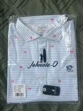 NEW Swag Golf x Johnnie-O FLIPPER Polo Shirt - Large - Flipper