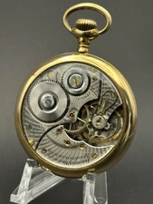 Illinois 21j 16s Grade 806 Display Case Pocket Watch 