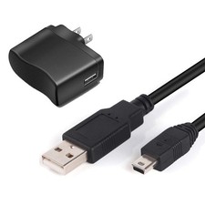 3Ft Charger Cable Wall Power 1*3FT CABLE + 1* USB Adapter, Black