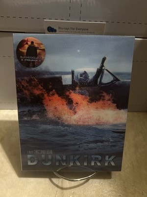 NEW Dunkirk 4K Lenticular SteelBook UHD Blu-ray [2017] Blufans Exclusive #66