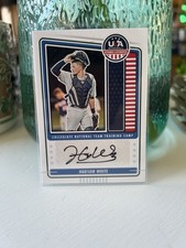 ⚾ 2023 Panini Stars & Stripes Baseball Auto Jersey #CNTC-HW Hudson WHITE ⚾