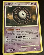 Pokémon TCG Unown [H] Rare Great Encounters 29/106 Holo Card on eBay