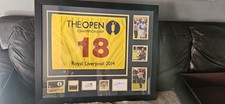 2014 Open Rory McLlory Signed Frame Display