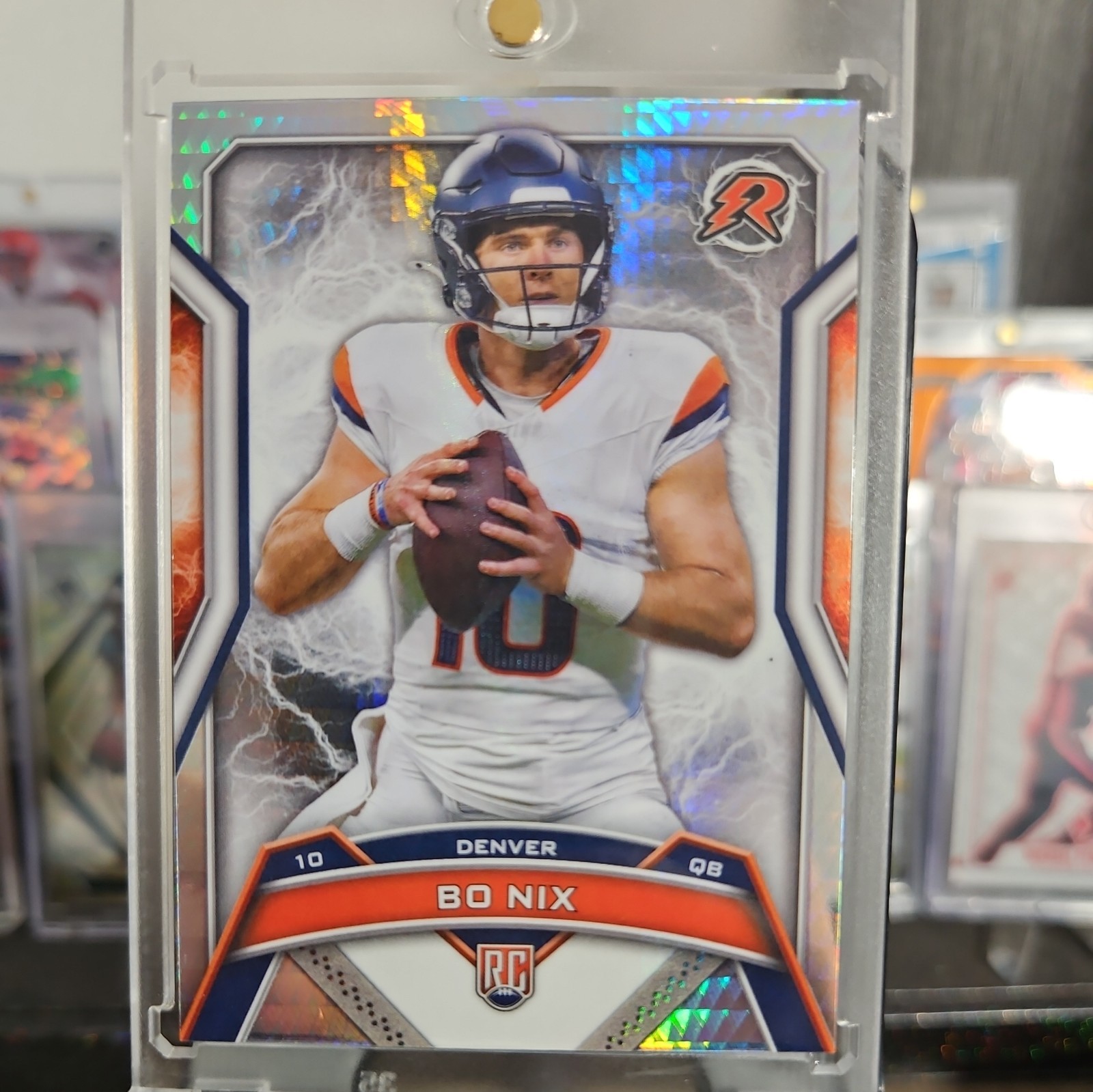 2024 Topps Resurgence - Rookies Bo Nix #125 Prism Refractor (RC)