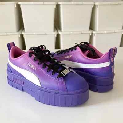 Puma X Bratz Mayze Leather Platform Sneakers Prism Violet-Spring