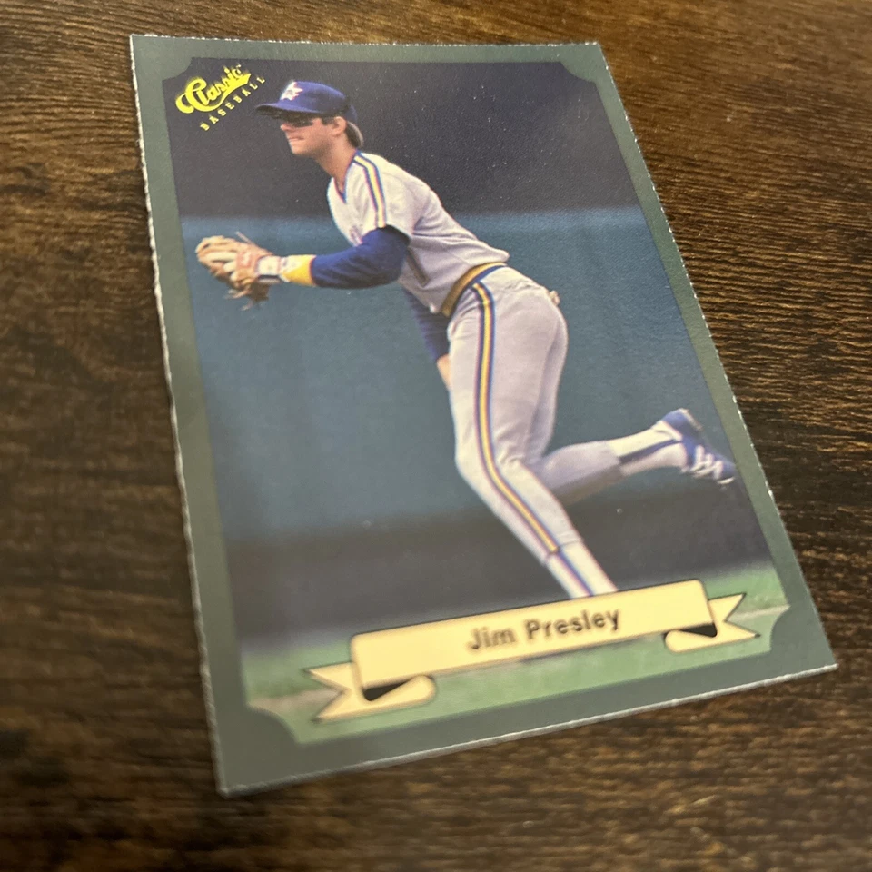 1987 Classic Green #48 Jim Presley Seattle Mariners - Image 2 of 4