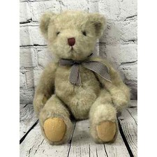 RUSS BERRIE BEARS FROM THE PAST 14" TRAFALGAR LIGHT BROWN LIFELIKE FUR