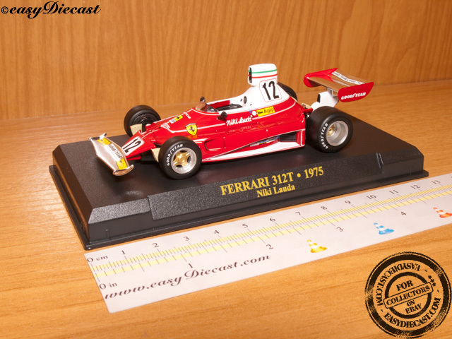 FERRARI 312T 312-T NIKI LAUDA 1:43 F1 FORMULA 1 1975 F-1 | eBay