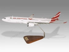 Airbus A330-200 Neo Air Mauritius Desk Wood Airplane New Model Large Scale 1/144