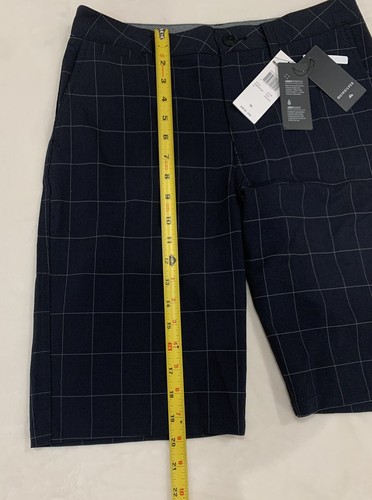 NEW! QUIKSILVER Boys youth Amphibian Plaid Shorts Size 29 MRSP $48 NWT - Picture 11 of 14