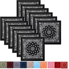 Trainmen Paisley Bandana 12-Pack Extra Large Head & Face Wrap 27"x27"