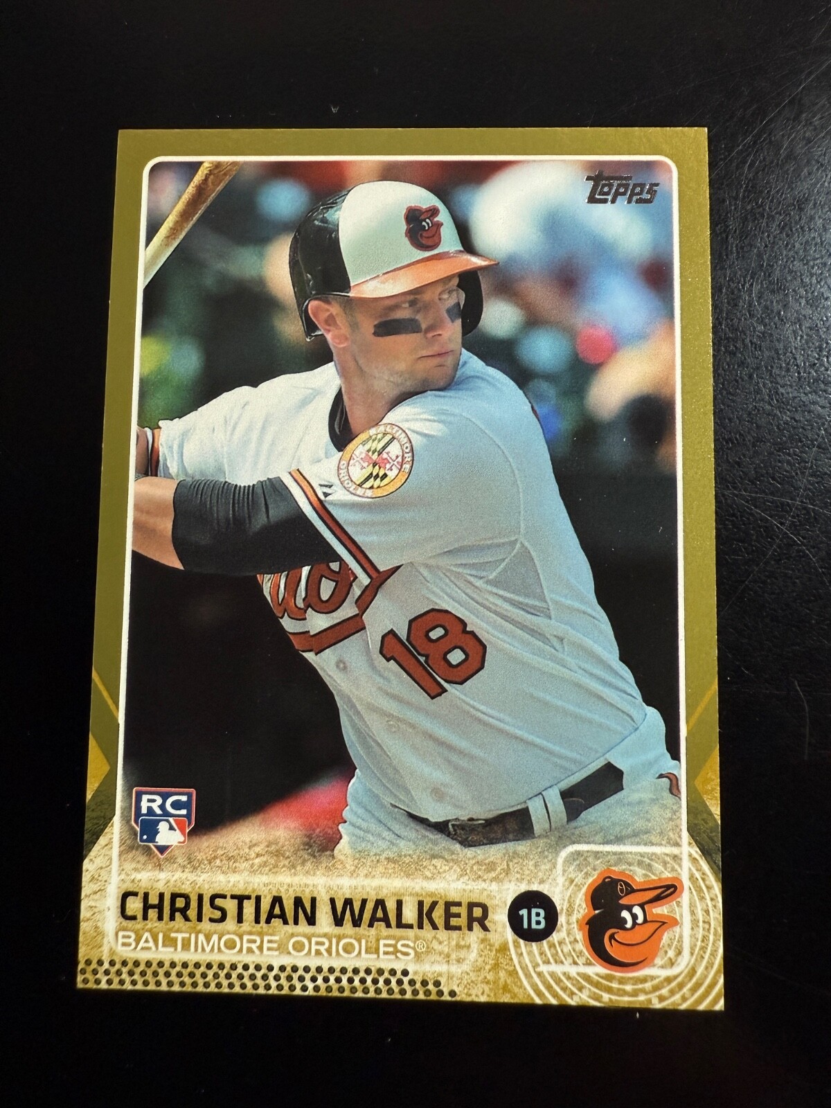 2015 Topps - Gold #549 Christian Walker /2015 (RC)