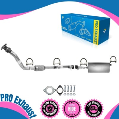 Front Cat+Pipe+Muffler For 2002-2005 Buick Randezvouz 3.4L & 2006-2007 3.5L FWD