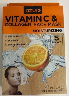 azure vitamin c and collagen moisturizing facial oil