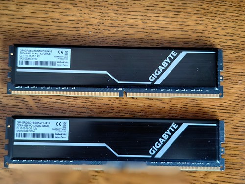Gigabyte 16 Go (2 x 8 Go) DDR4 2666Mhz - Photo 2/3