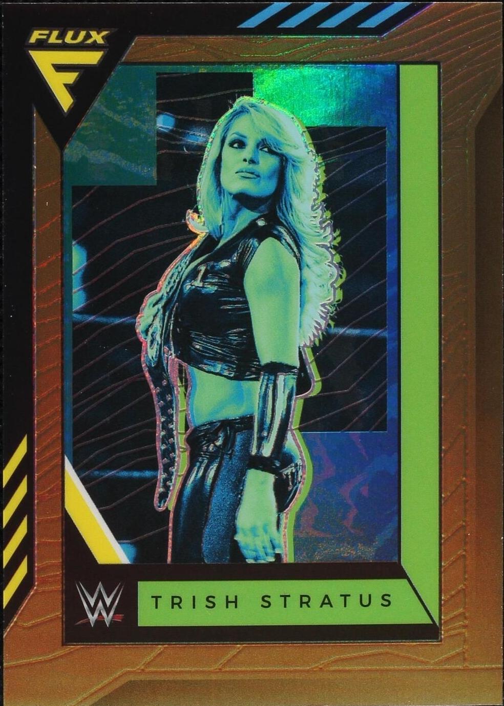 2022 Panini Chronicles WWE - Flux Trish Stratus #335 Gold /10 for sale ...