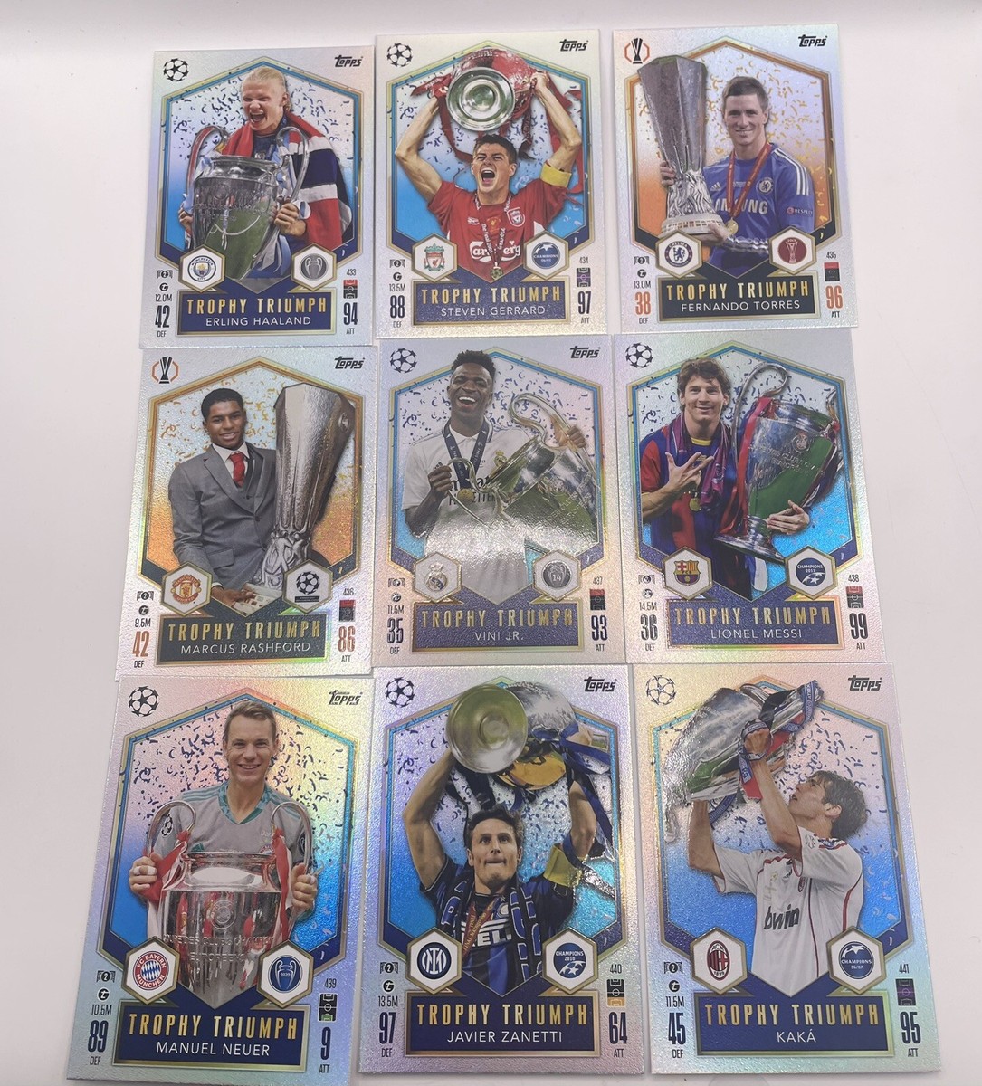 Trophy Triumph - Topps Match Attax 24/25 Individual Cards Messi