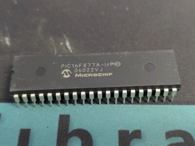 PIC16F877A-I/P | MICROCHIP | DIP40 8-BIT Microcontr | NEW & ORIGINAL  | 1 pc