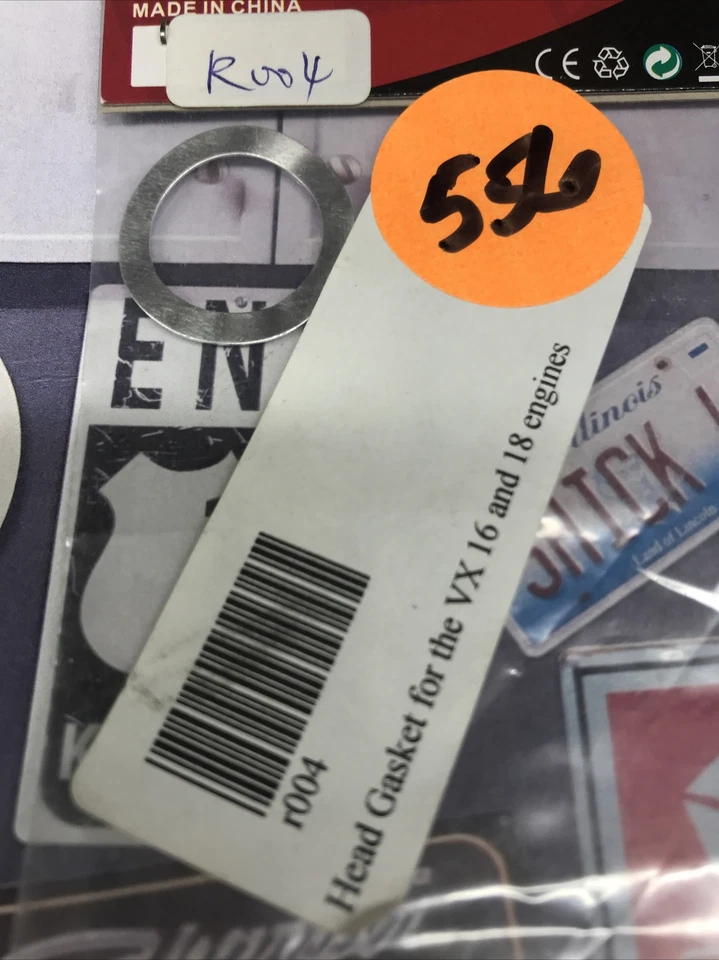 RedCat R004 Head Gasket 1/10 02060 Vertex 16 &18 NewInPack USA Shipped - Image 2 of 4