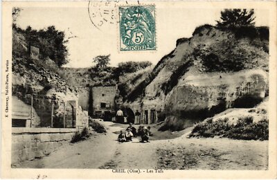 Old postcard Creil Les Tufs (1185839)