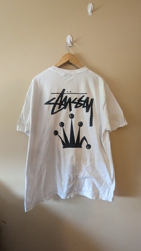 Hẻm 2hand - stussy monogram shirt Size L us Cond 9+ 2mx ❌❌hết