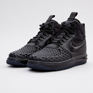 nike lunar force 1 duckboot black