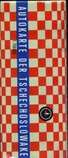Autokarte der CSSR von 1971
