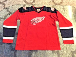 kids red wings jersey