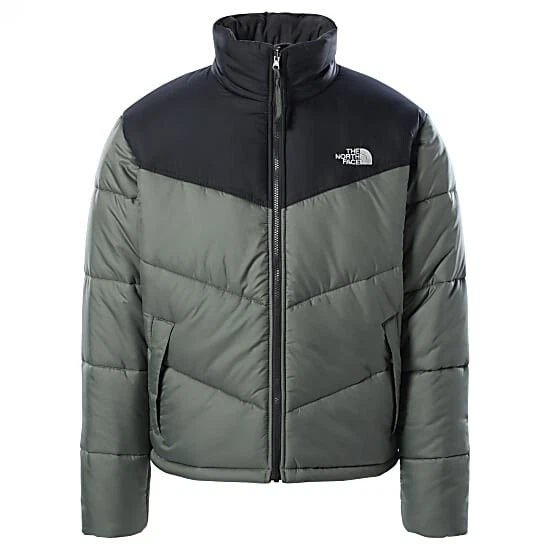 The North Face Men s Saikuru Jacket Agave Green Asphalt Grey
