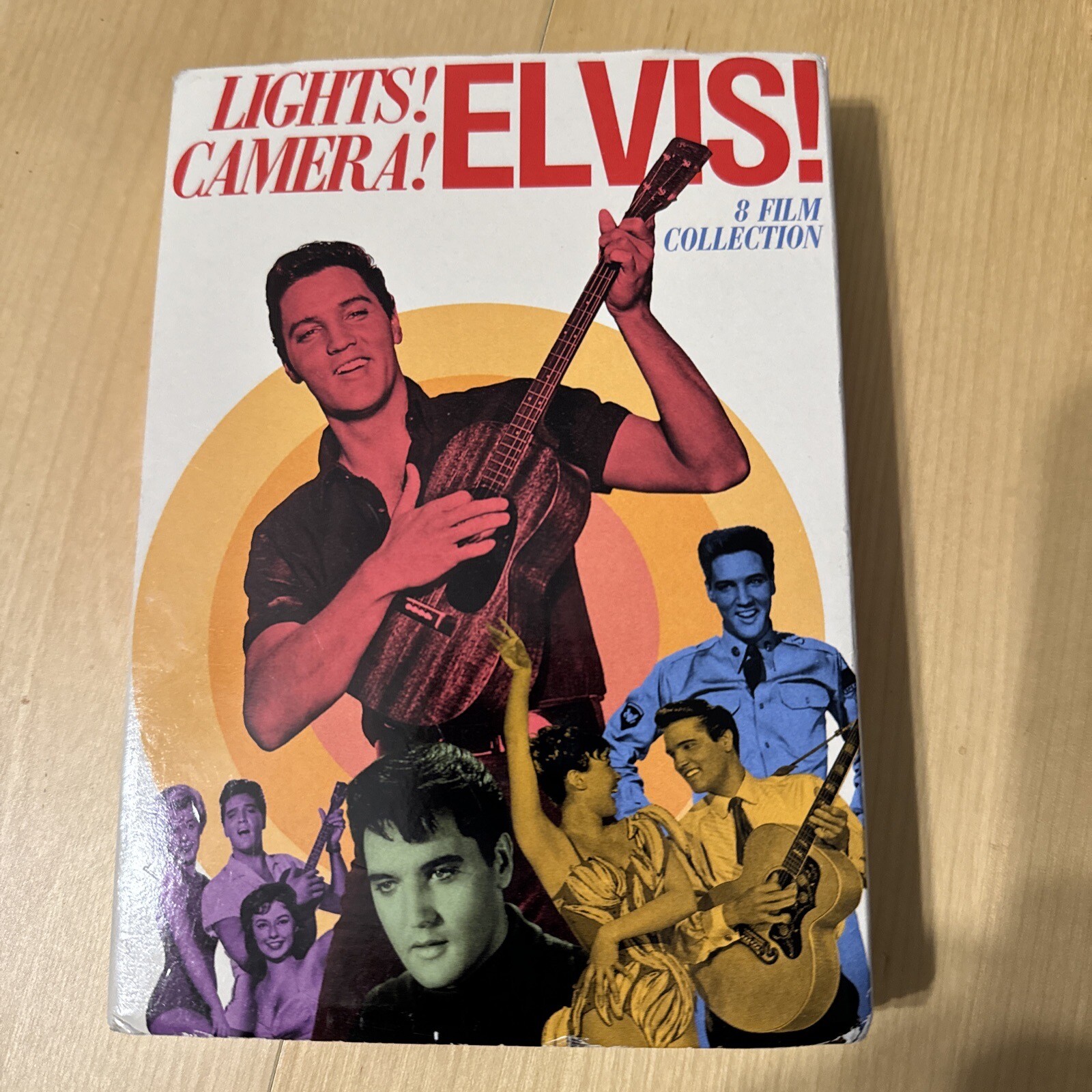 Lights! Camera! Elvis! 8 Film Collection + Slipcover (DVD) New