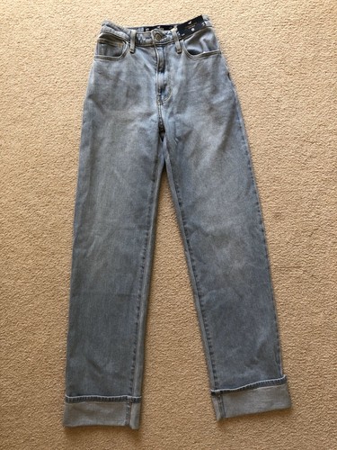 Dad Jean Medium Destroy Cuffed Hem Size 