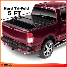 Hard Tonneau Cover 5FT 3-Fold For 2016-2021 Toyota Tacoma Truck Bed 60.5inch