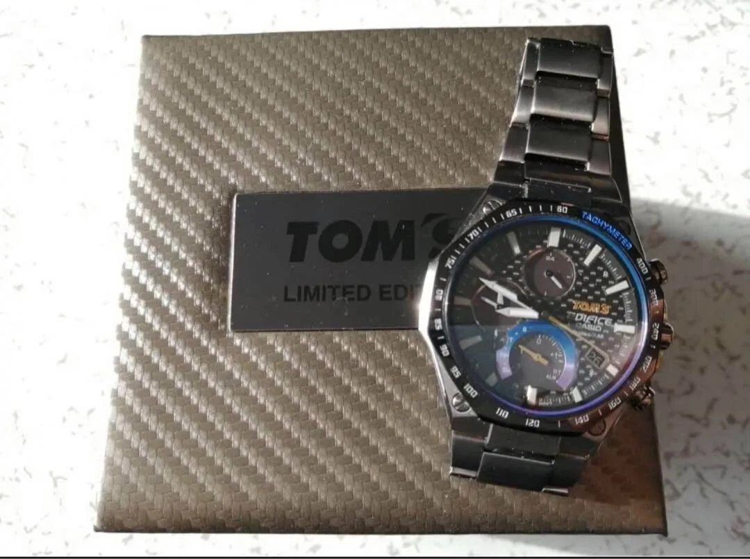 CASIO EDIFICE EQB-1100TMS-1A TOM’S Limited Edition sports cars Solar Powered JPN