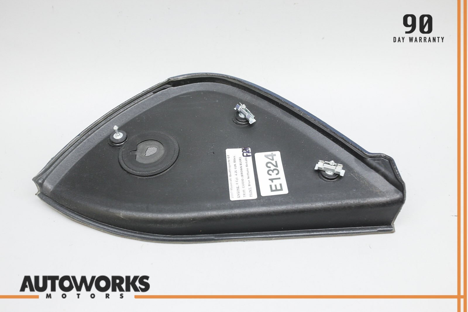 03-12 Maserati Quattroporte M139 Front Right Side Dash End Cover Trim Panel OEM