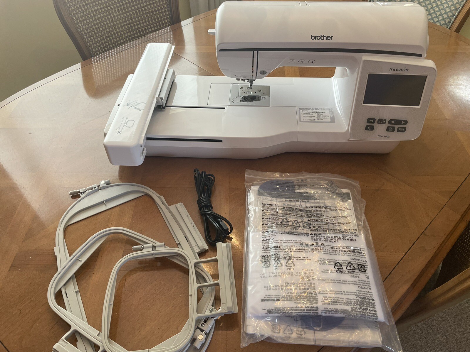 Brother NQ1700e Embroidery Machine eBay