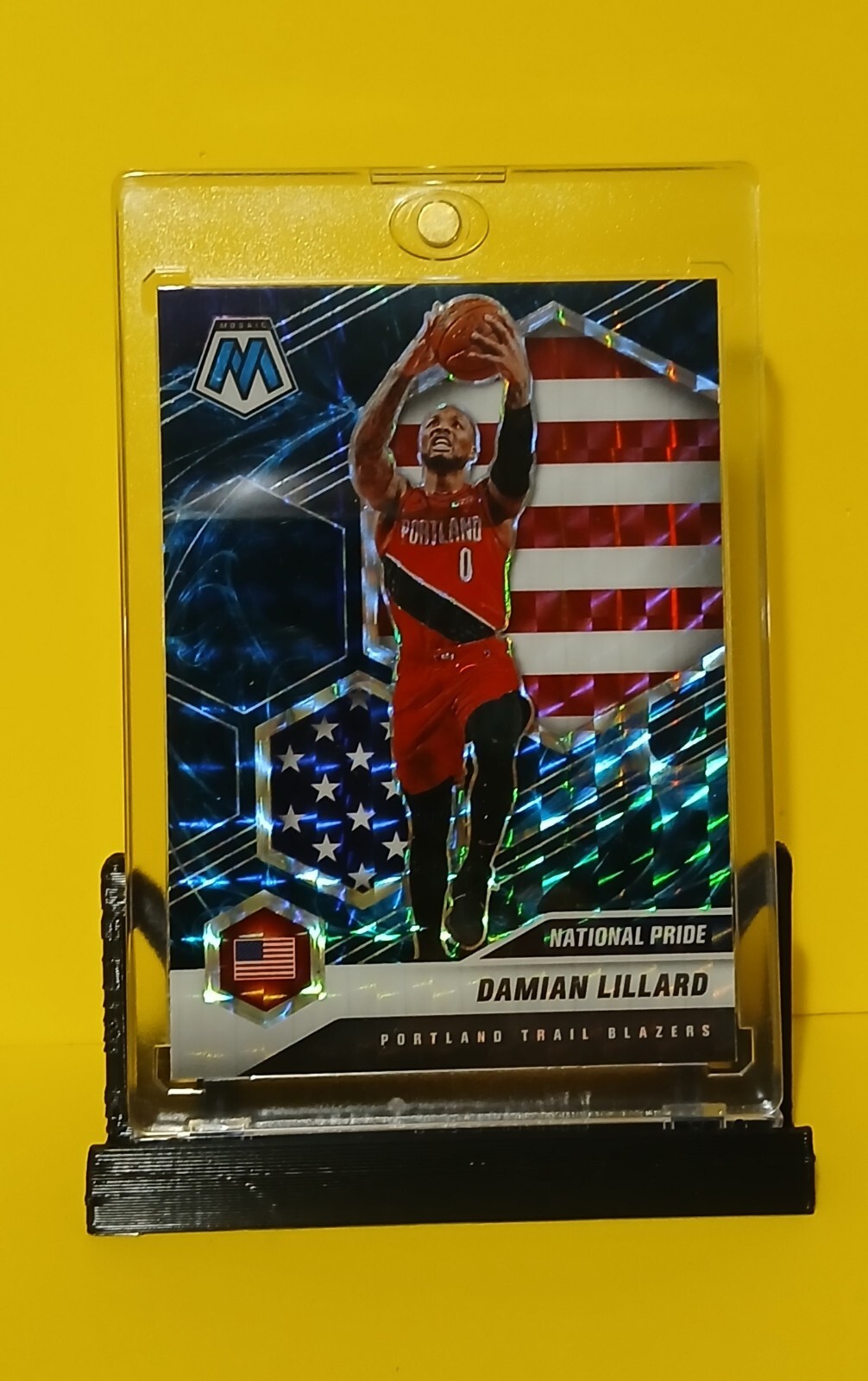2020-21 Mosaic #246 Damian Lillard National Pride Genesis