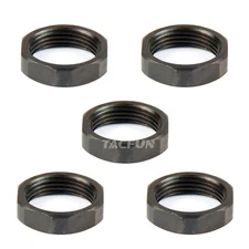 5PCS 6.5 Creedmoor Steel Jam Nut 5/8-24 TPI