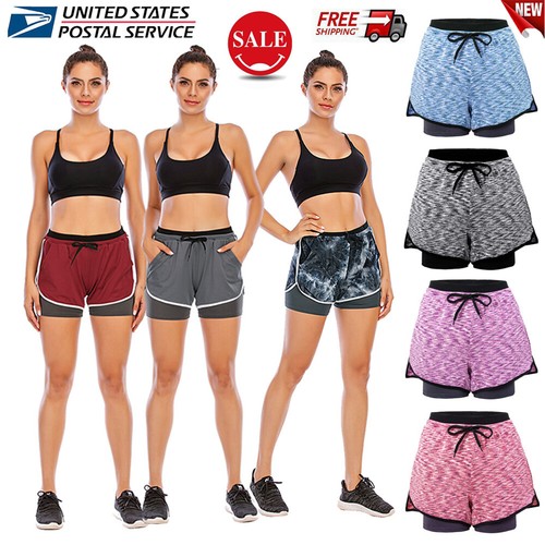 Women's Yoga Shorts Comfortable Gym 