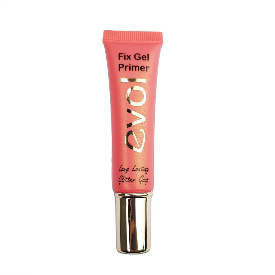 EVOL 10ml Long Lasting Glitter Goop Fix Gel Primer Festival Dance Clubbing Face Body