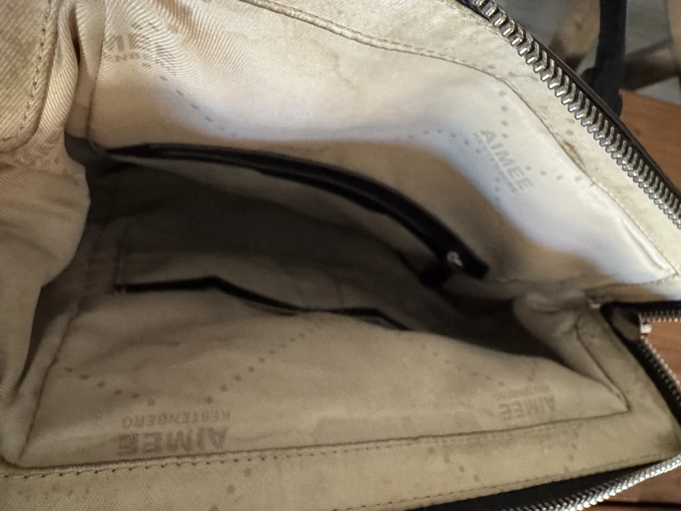 Bolso Mochila de Cuero Aimee Kestenberg Foto 4 de 4