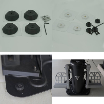 Foot Rudder Holder Support for Thrustmaster TPR VPC for Logitech Virpil Pedal