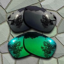 Black Jade Green Polarized Lenses Replacement For-RB2140-54