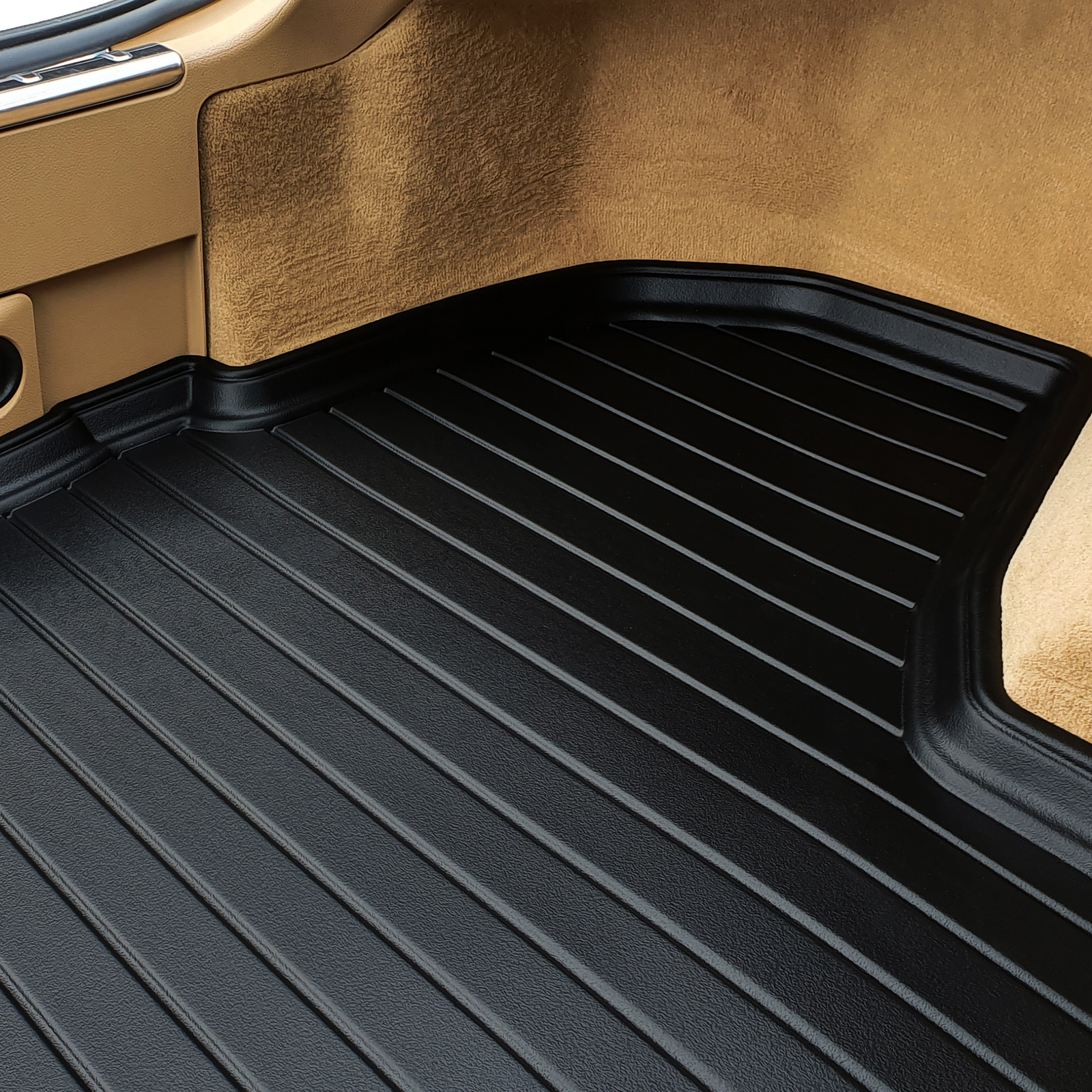 Tapis de coffre anti-saleté pour Fiat Punto 2012-2014 Frogum Dry Zone étanche et inodore - 3