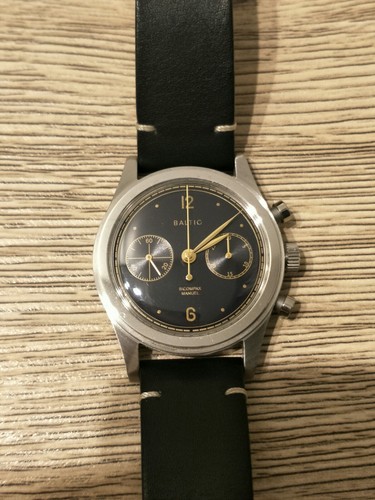 baltic bicompex chronograph watch