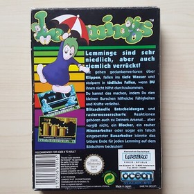 Nintendo NES Lemmings in OVP mit Anleitung Boxed Game PAL B Spiel