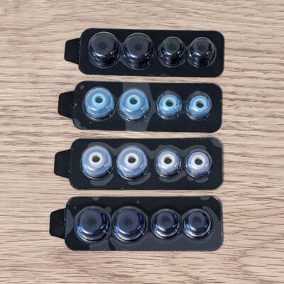 Jabra 65t & 75t Elite Active Earbud Tips - 4 Replacement Ear Gels (2 Pairs)
