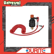 Durite Marine Emergency Cut-off Switch with Lanyard and Knob - 15A 12V